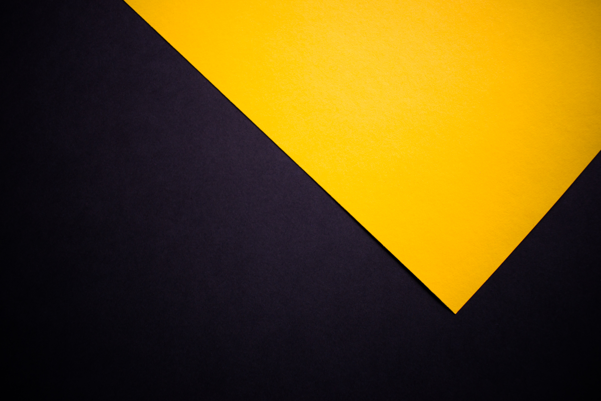 Yellow and black greeting card, template, brochure, background, wallpaper